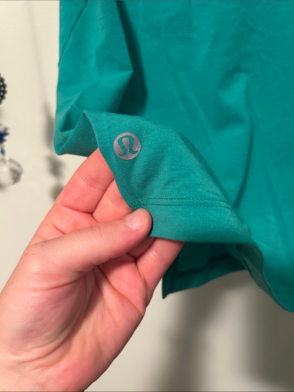 Lululemon relaxed fit running t-shirt in Kelly green - Picture 6 of 9